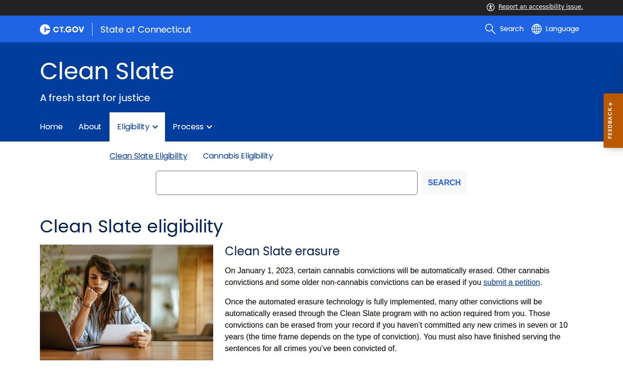 Connecticut Clean Slate rules affecting West Haven arrest and booking records